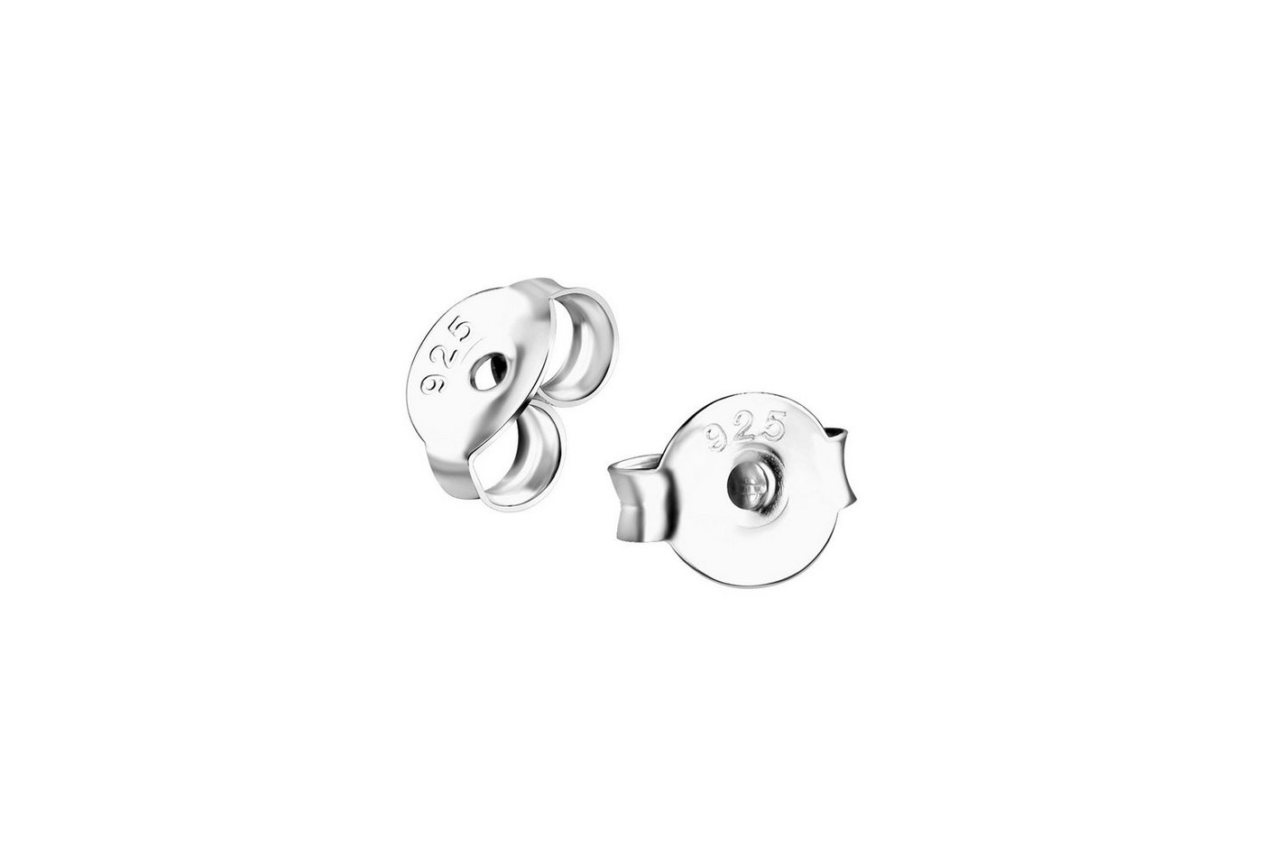 ALEXANDER YORK Paar Ohrstecker SMILEY, 2-tlg., 925 Sterling Silber – Bild 2 von 3