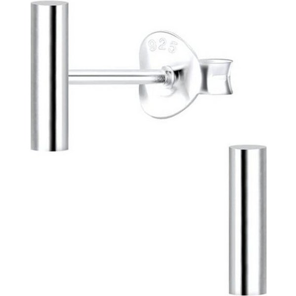 ALEXANDER YORK Paar Ohrstecker STAB rund, 2-tlg., 925 Sterling Silber