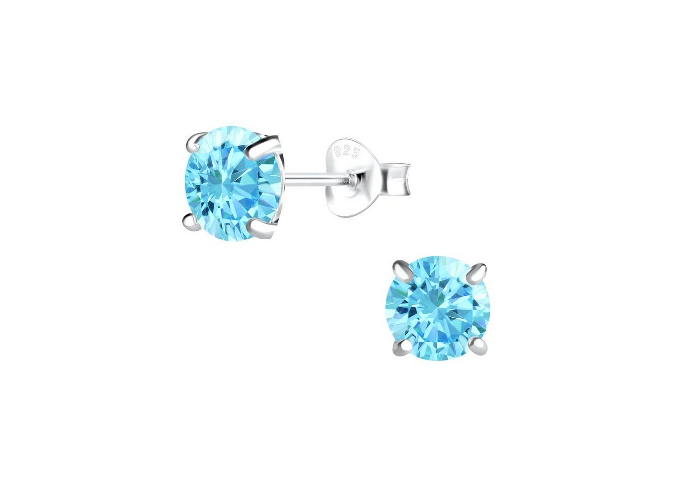 ALEXANDER YORK Schmuckset Schmuckset, MARQUISE Zirkonia aqua, 4-tlg. – Bild 2 von 5