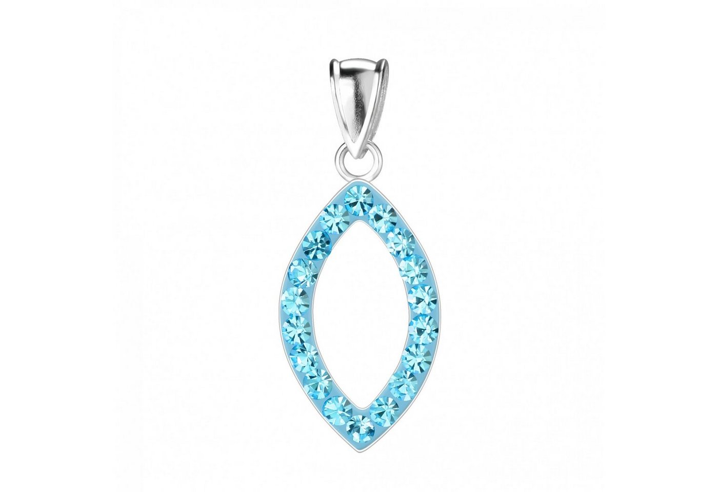 ALEXANDER YORK Schmuckset Schmuckset, MARQUISE Zirkonia aqua, 4-tlg. – Bild 4 von 5