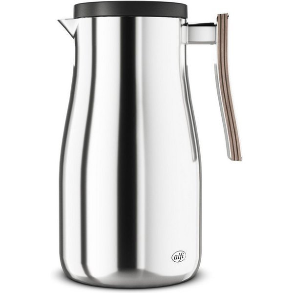 Alfi Isolierkanne STUDIO ALLURE, aus doppelwandigem Edelstahl, 1 l, (1-St), 12h heiß & 24h kalt, ergonomischer Griff, große Öffnung