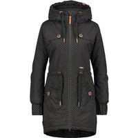 ALIFE AND KICKIN Parka CHARLOTTE, Größe 38 in Schwarz