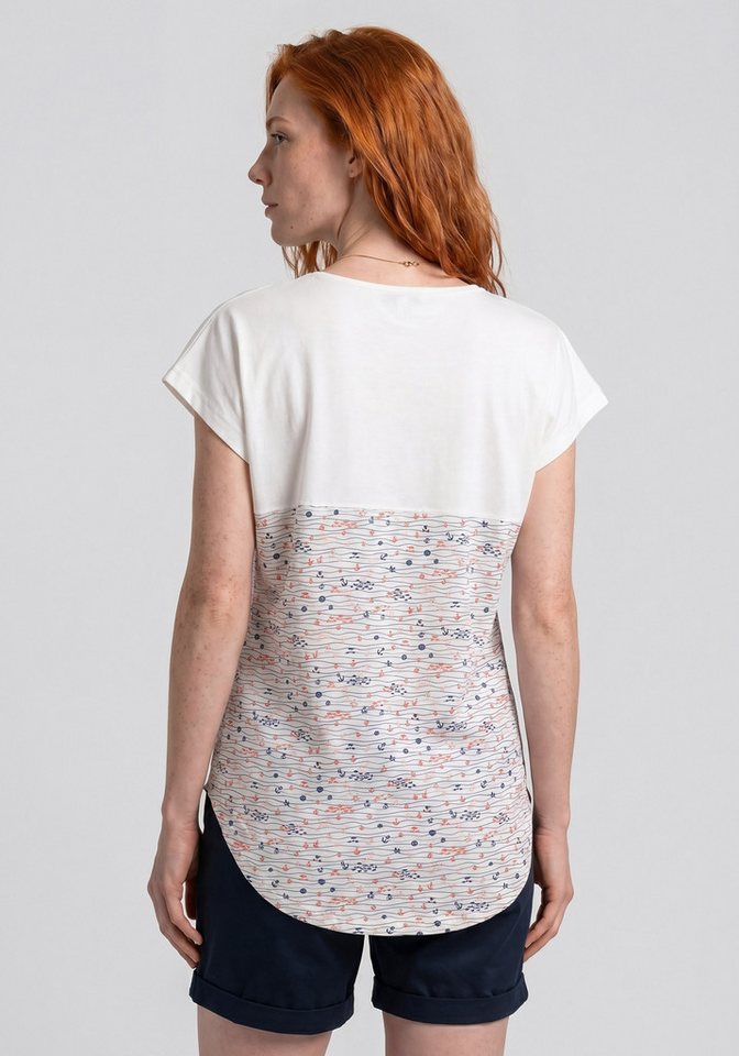 Alife & Kickin Rundhalsshirt FridaAK B vielseitiges Basic-Shirt mit Herzaufnäher und rundem Saum – Bild 3 von 5