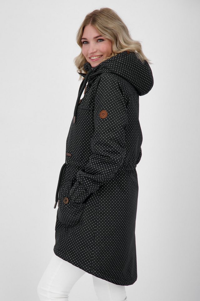 Alife & Kickin Softshellparka CHARLOTTEAK COAT CS modischer Allover-Print – Bild 3 von 5