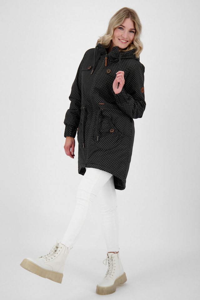 Alife & Kickin Softshellparka CHARLOTTEAK COAT CS modischer Allover-Print – Bild 5 von 5