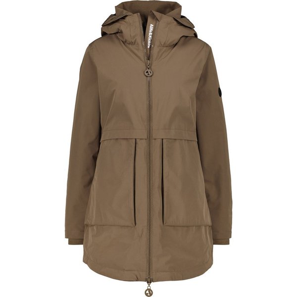 Alife & Kickin Winterjacke Damen MaluAK A Winterjacke, Jacke Kapuze am Stehkragen, Zwei-Wege-Reißverschluss, Regular Fit