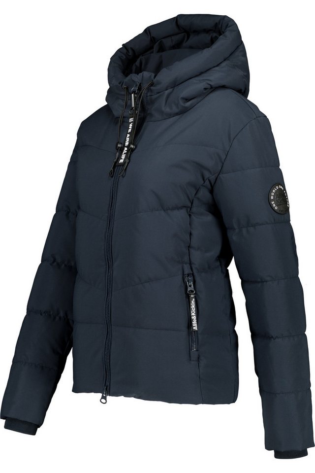 Alife & Kickin Winterjacke Michaela Steppjacke Pufferjacket mit Kapuze – Bild 2 von 4