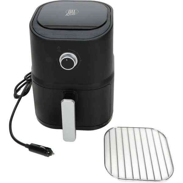 All Ride Heißluftfritteuse LKW Airfryer Heißluftfritteuse 24V, 250 W, zum Frittieren, Backen, Braten, 60 Min.-Timer, antihaftbeschichtet