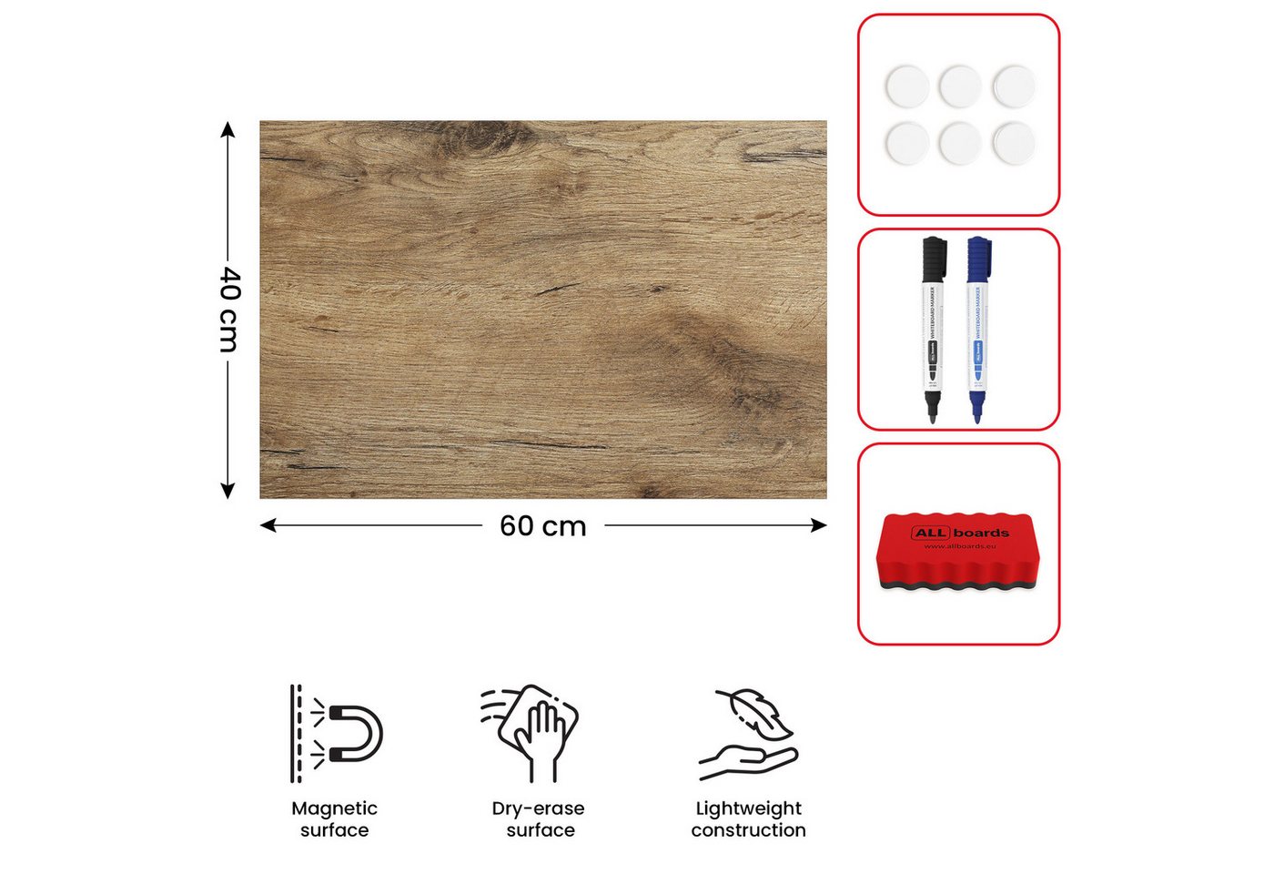 ALLboards Magnettafel MB96_00029 – Bild 2 von 5