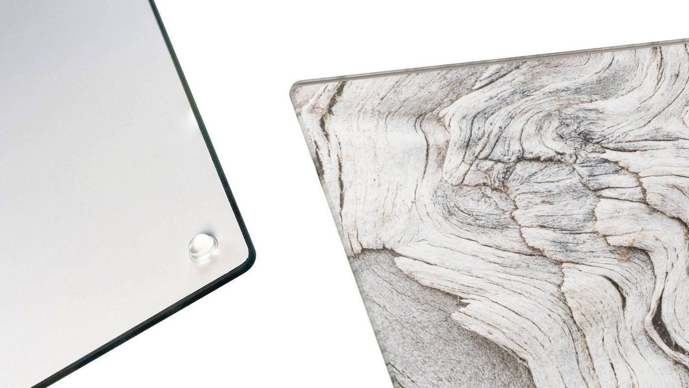ALLboards Schneidebrett Glas Herdabdeckplatte Schneidebrett Arbeitsplatte Herdschutz, Glas – Bild 5 von 5