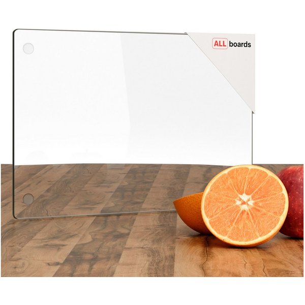 ALLboards Schneidebrett Glas Herdabdeckplatte Schneidebrett Arbeitsplatte Herdschutz, Glas