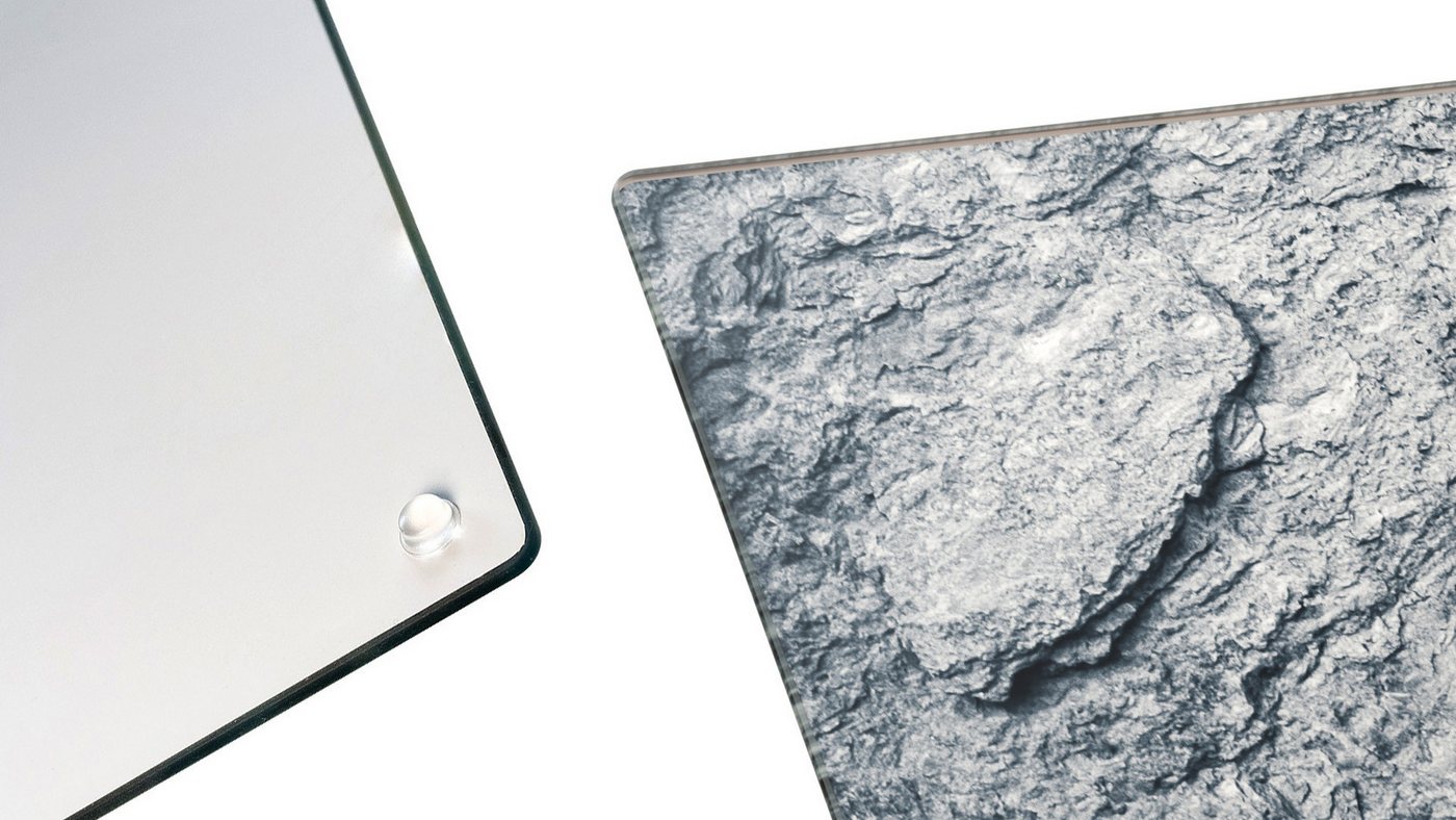 ALLboards Schneidebrett Glas Herdabdeckplatte Schneidebrett Arbeitsplatte Herdschutz, Glas – Bild 5 von 5