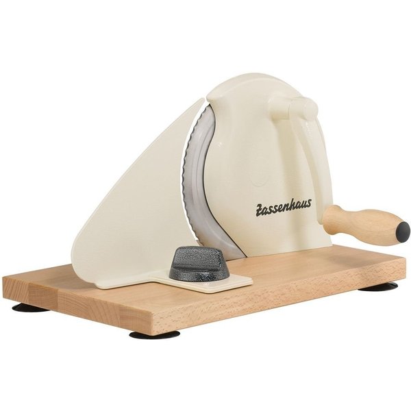 ZASSENHAUS Allesschneider ZASSENHAUS Allesschneider-Brotschneidemaschine "Classic" creme 072082