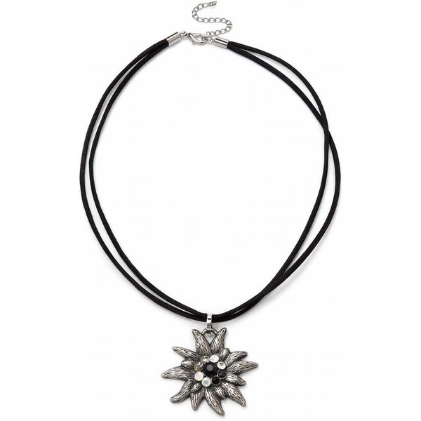 Allgäu Rebell Collier Maria, mit Edelweiß