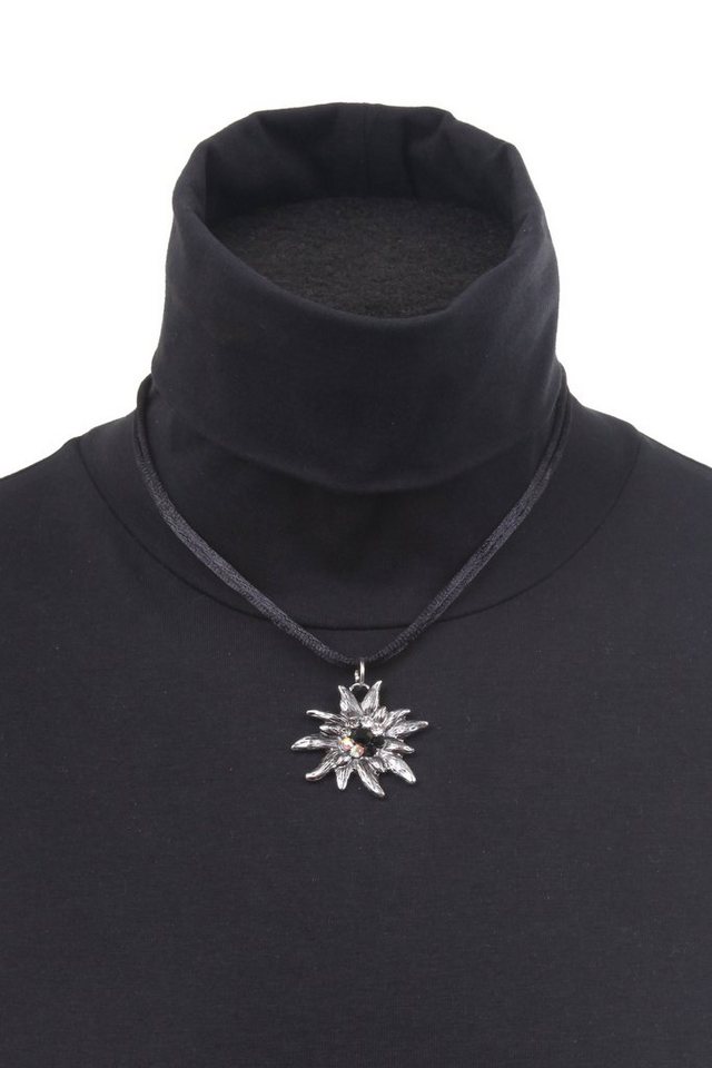 Allgäu Rebell Collier Maria, mit Edelweiß – Bild 3 von 4