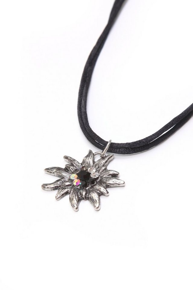 Allgäu Rebell Collier Maria, mit Edelweiß – Bild 4 von 4