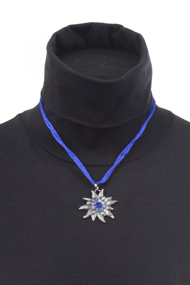 Allgäu Rebell Collier Maria, mit Edelweiß – Bild 3 von 4