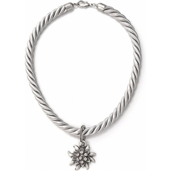 Allgäu Rebell Collier Marlene, mit Edelweißanhänger