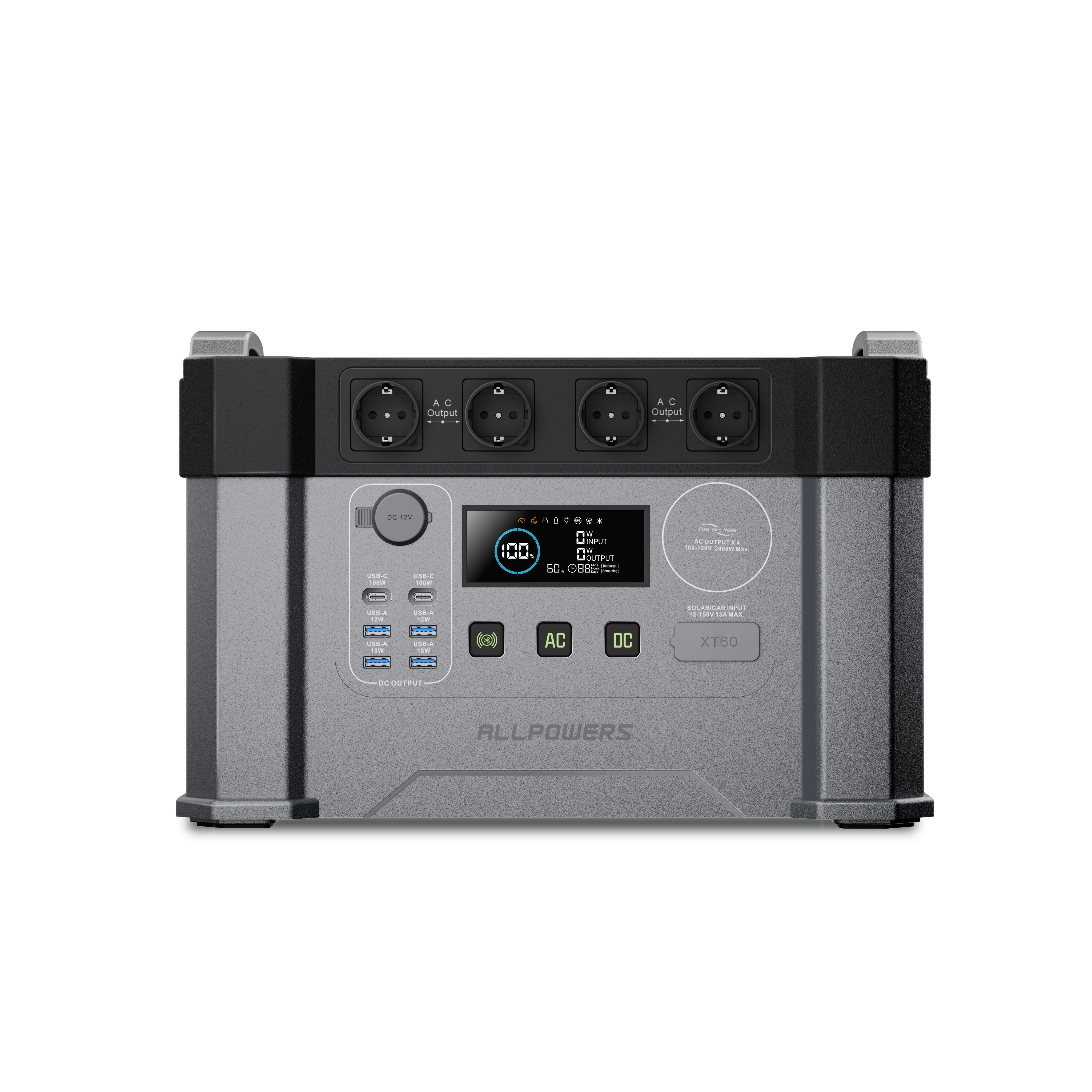 ALLPOWERS S2000 Pro Tragbares Powerstation | 2400W 1451Wh