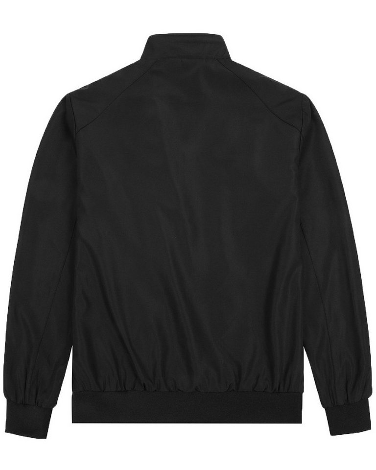 Allthemen Bomberjacke Leichte Übergangsjacke mit 2 Reißverschlusstaschen – Bild 2 von 5