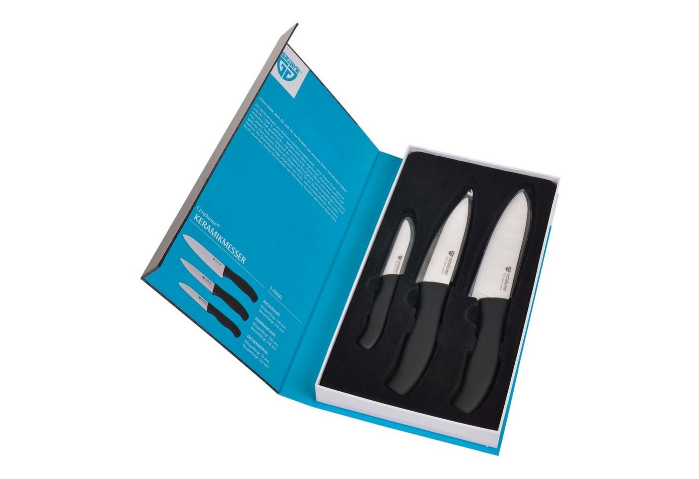 GRÄWE Allzweckmesser GRÄWE Keramik-Messerset 3-teilig – Bild 5 von 5
