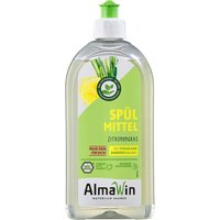 AlmaWin Spülmittel "Zitronengras" Flasche, 0,5 l