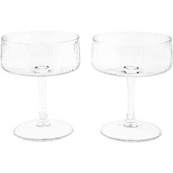 Almina Dessertschale Freya El Gelato, Glas, (2-tlg), aus Glas, 260 ml, elegant & vielseitig
