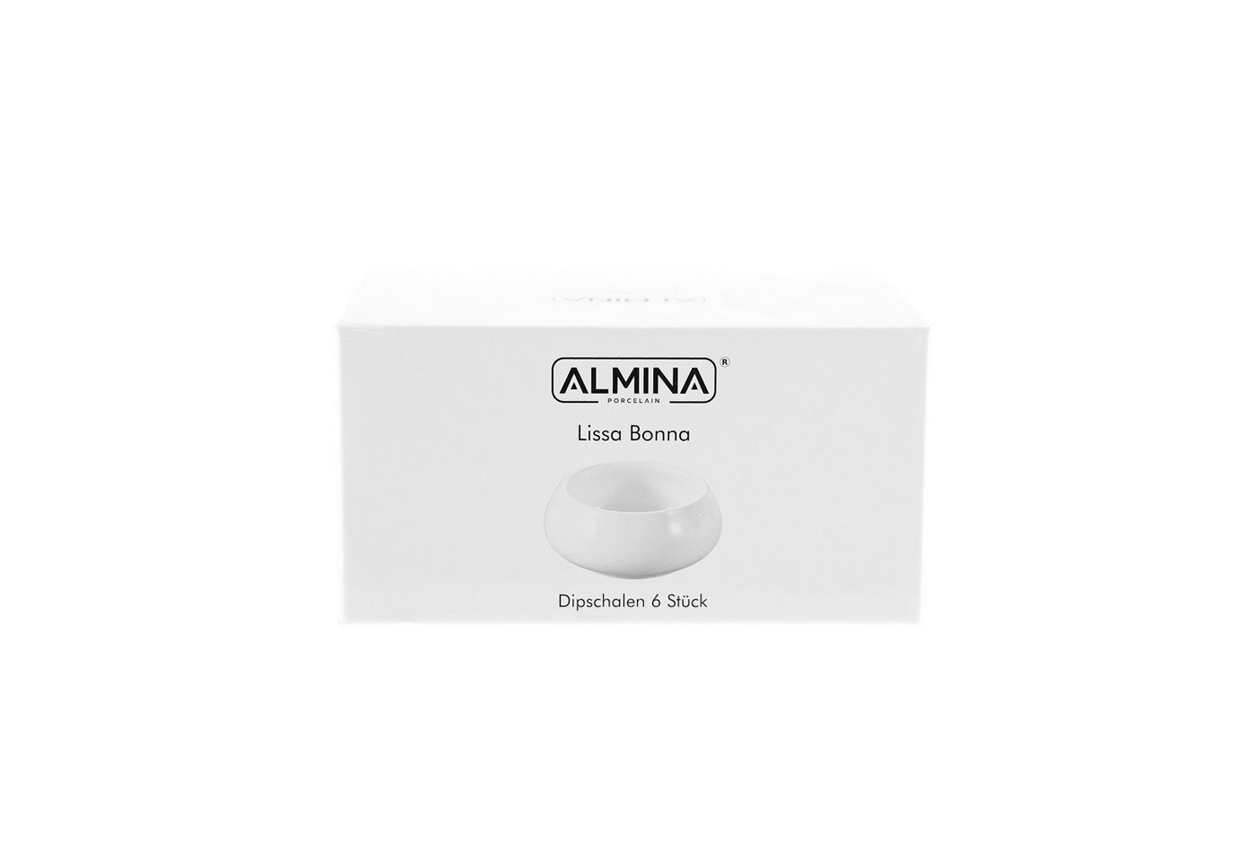Almina Dipschale Lissa Bonna, Porzellan, (Packung, 6-tlg), aus hochwertigem Porzellan, 8,5 x 4 cm – Bild 5 von 5