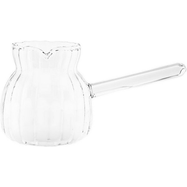 Almina Kaffeekanne Luana El Chico, 0,4 l, (1-St), aus Glas, 400 ml, Cezve für türkischen Kaffee