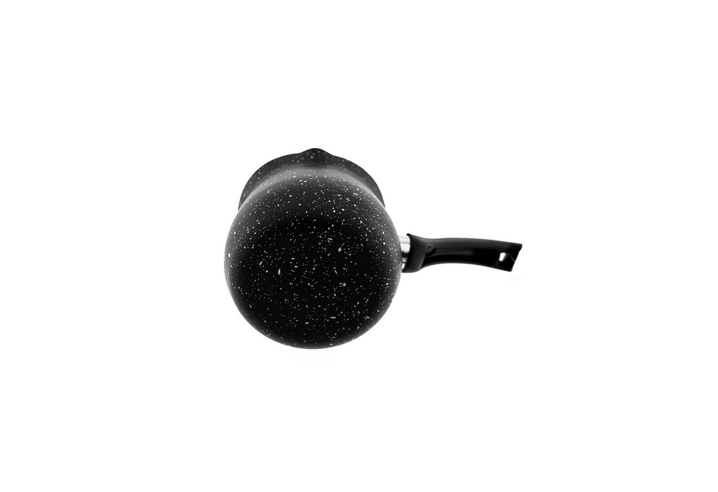 Almina Kaffeekanne Türkischer Kaffeebereiter mit aromatischen Genuss aus Granit Schwarz, 0.5 l – Bild 3 von 5