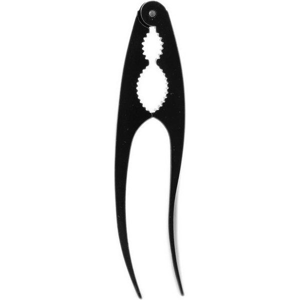 Almina Nussknacker 17 cm, ergonomsiches Design aus Metall, (1-tlg)