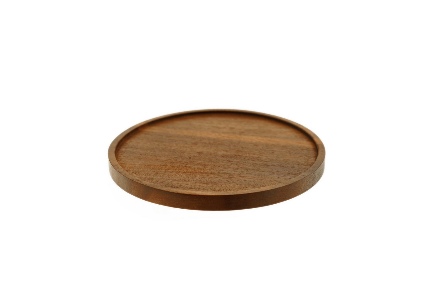 Almina Servierplatte Luana La Torta, Glas, Holz, (Packung, 2-tlg), mit Glasglocke und Holzteller, ø11 x 19 cm – Bild 4 von 5