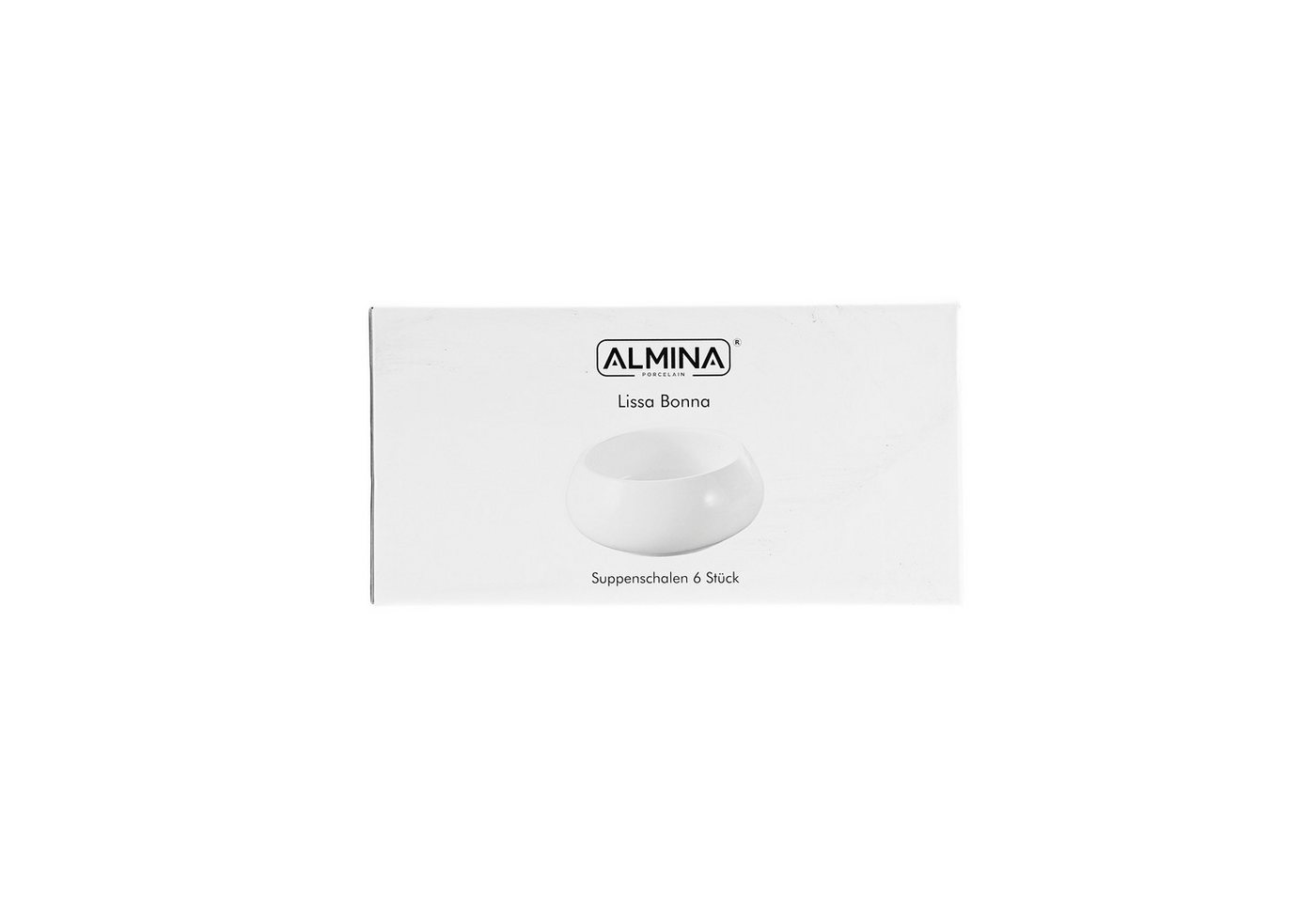 Almina Suppenschale Lissa Bonna, Porzellan, (Packung, 6-tlg), aus hochwertigem Porzellan, 14 x 6,5 cm – Bild 5 von 5