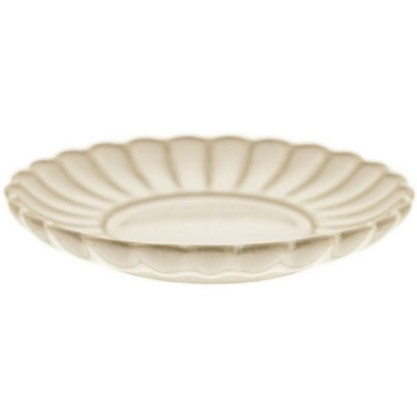 Almina Teeglas Bloomy Teeglas Unterteller, 6-teilig aus Porzellan, 6-tlg., Porzellan