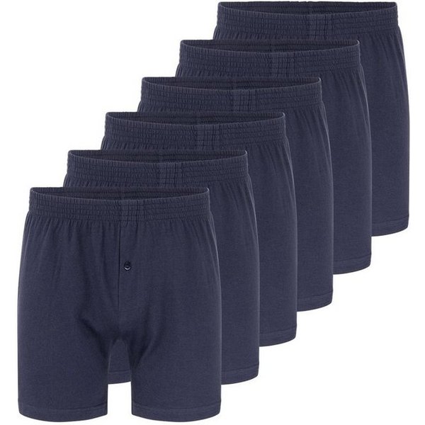 Almonu Boxershorts 6er Pack Cotton (Spar-Set, 6-St) Boxershorts - Baumwolle - mit Eingriff - Atmungsaktiv