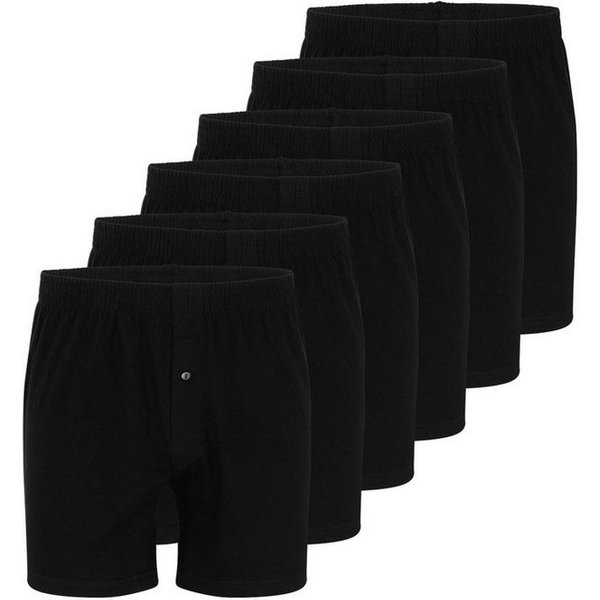 Almonu Boxershorts 6er Pack Cotton (Spar-Set, 6-St) Boxershorts - Baumwolle - mit Eingriff - Atmungsaktiv