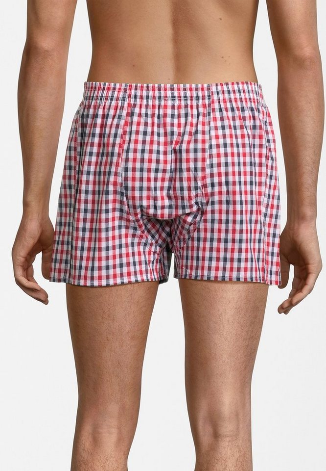 Almonu Boxershorts 6er Pack Web (Spar-Set, 6-St) Boxershorts - Baumwolle - mit Eingriff - Atmungsaktiv – Bild 3 von 5