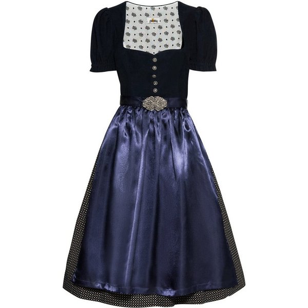 Almsach Dirndl Midi Cord-Dirndl