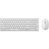 Alogic Tastatur mit Maus Wireless USB-C weiß