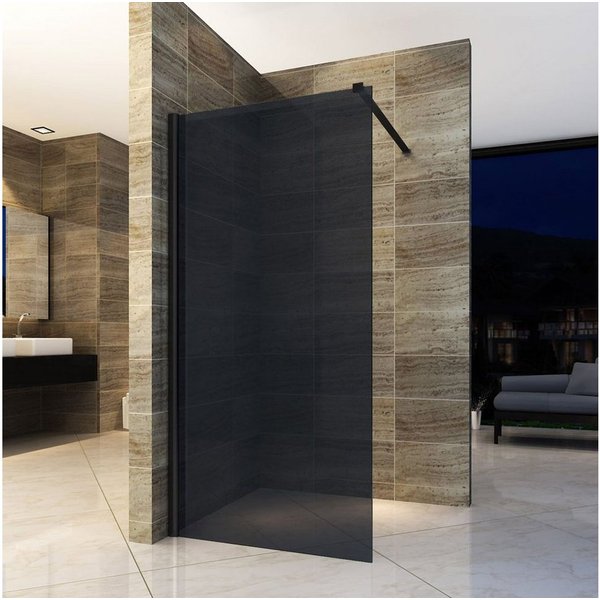 Aloni Walk-in-Dusche ECOG80, (1 tlg), ESG-Sicherheitsglas mit Nano-Beschichtung