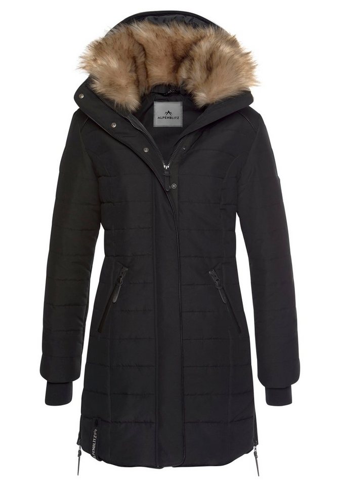 ALPENBLITZ Winterjacke Bern leichter Webstoff, mit abnehmbarer, verstellbarer Kapuze – Bild 5 von 5