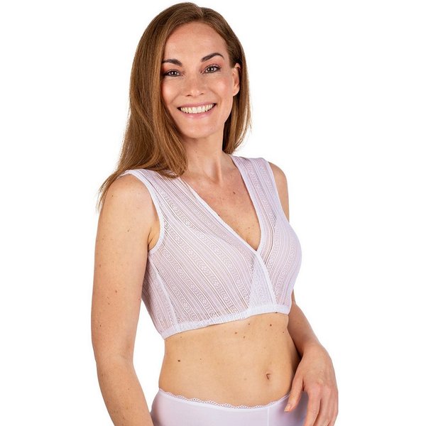 Alpenfee Tracht Dirndlbluse Dirndlbluse - TINA - weiß