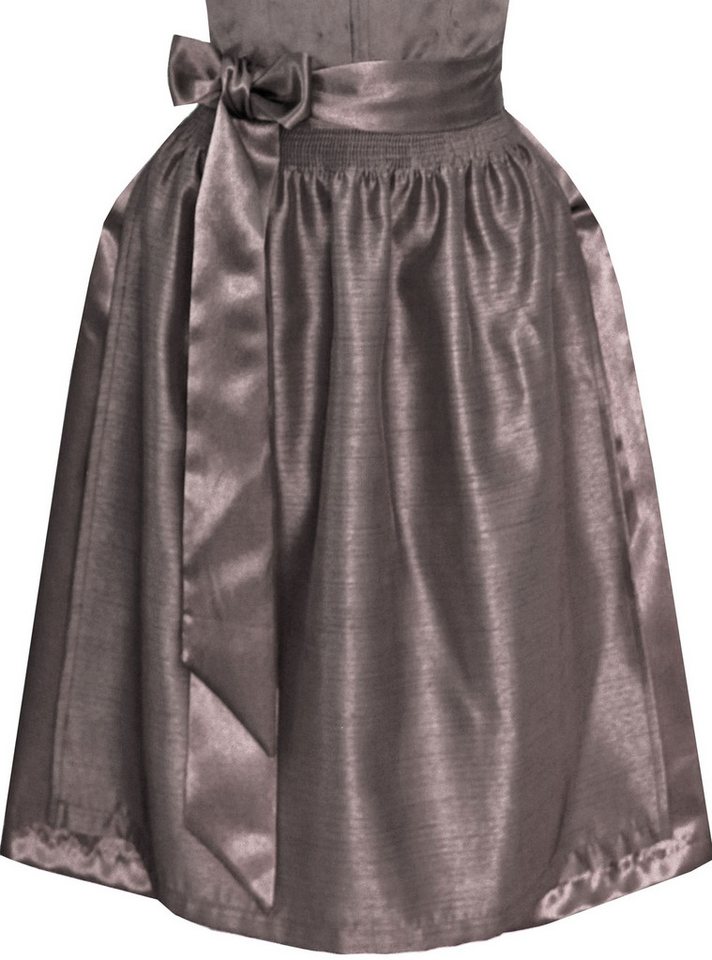 Alpenmärchen Dirndl Dirndl Karolina in grau - ALM1011 – Bild 3 von 3