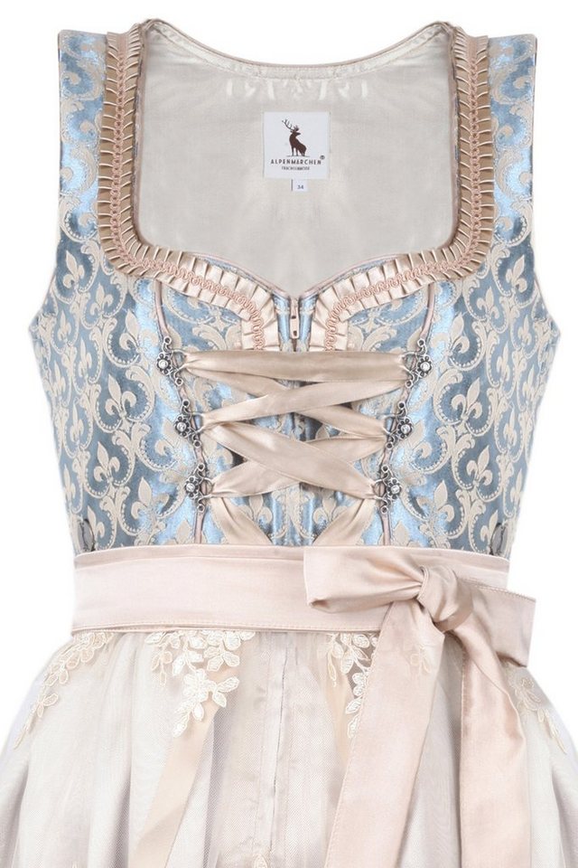 Alpenmärchen Dirndl Midi Dirndl Finette - ALM556 – Bild 2 von 4