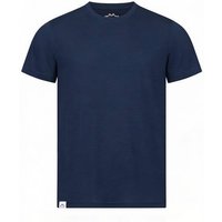 ALPENWERT T-Shirt Herren, Größe L in Blau