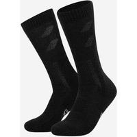 ALPENWERT Wandersocken, Größe 43-46 in Schwarz