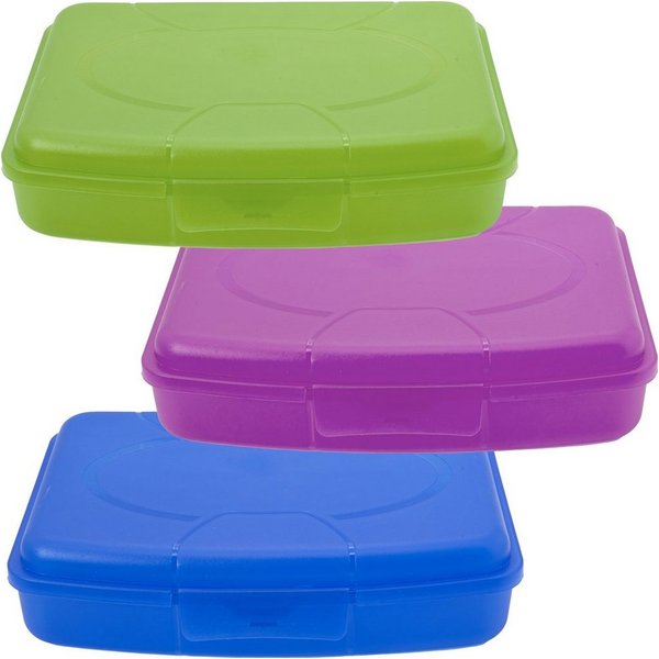 ALPFA Lunchbox Brotdose Lunchbox Proviantbox Vorratsdose Sandwich, Gemüse, Obst, Dose, Box, Behälter