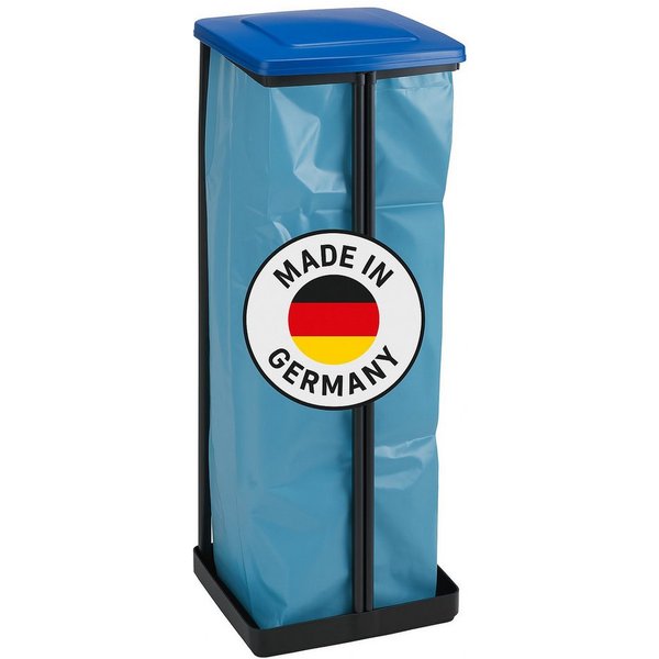 ALPFA Müllsackständer 120 Liter Müllbeutelständer Müllbeutelhalter Gelber Sack Ständer, mit Klemmring