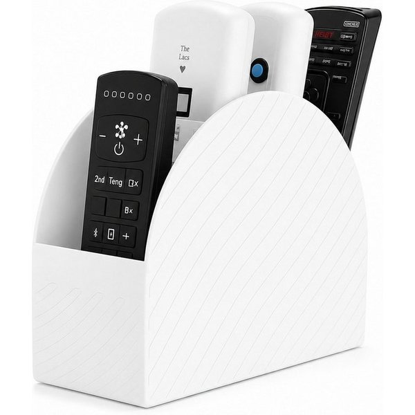 Alpha Electronics Organizer Fernbedienung Halter Moderner Remote Control Ständer (Sparangebot, 1 St., für Couchtisch & Sideboard), Elegante Aufbewahrung für Fer