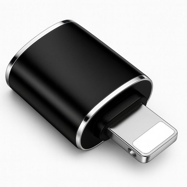 Alpha Electronics USB A 3.0 auf Iphone Adapter Smartphone-Adapter Lightning zu Standard-USB, Iphone, Datensynchro,Plug and Play, Iphone Adapter, iPhone iPad USB